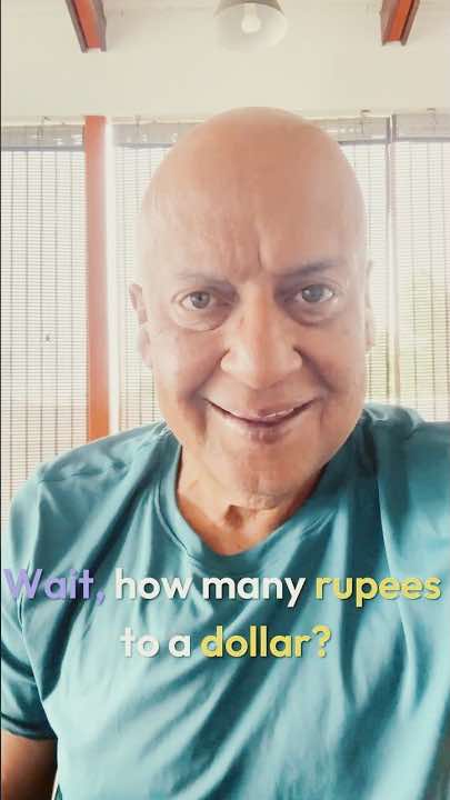 Dollar rising. Rupee falling. Excuse changing.